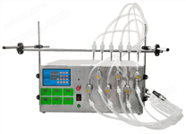 6头磁力泵灌装机 半自动台式香水油液体洗发水灌装机